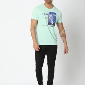 black cotton slim fit tapered length jeans for men