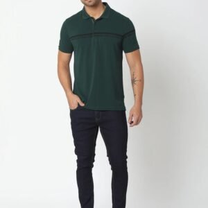 spykar raw blue cotton slim fit tapered length jeans for men (kano)